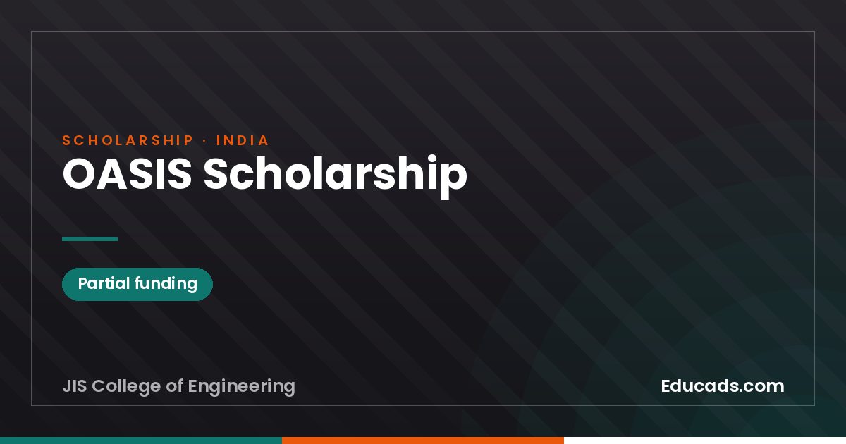 OASIS Scholarship scholarship