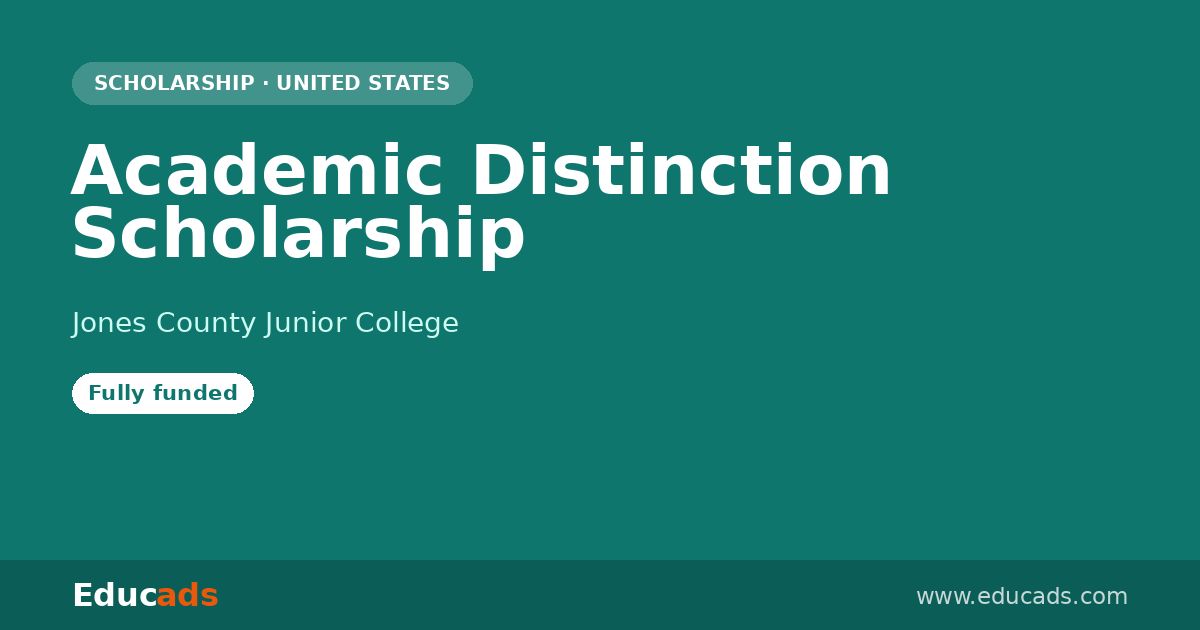 Academic Distinction Scholarship scholarship