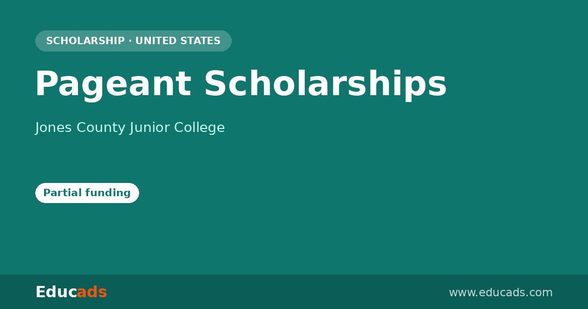 Pageant Scholarships scholarship
