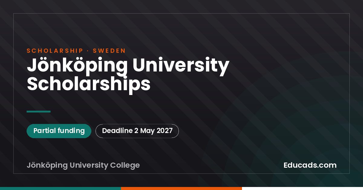 Jönköping University Scholarships scholarship