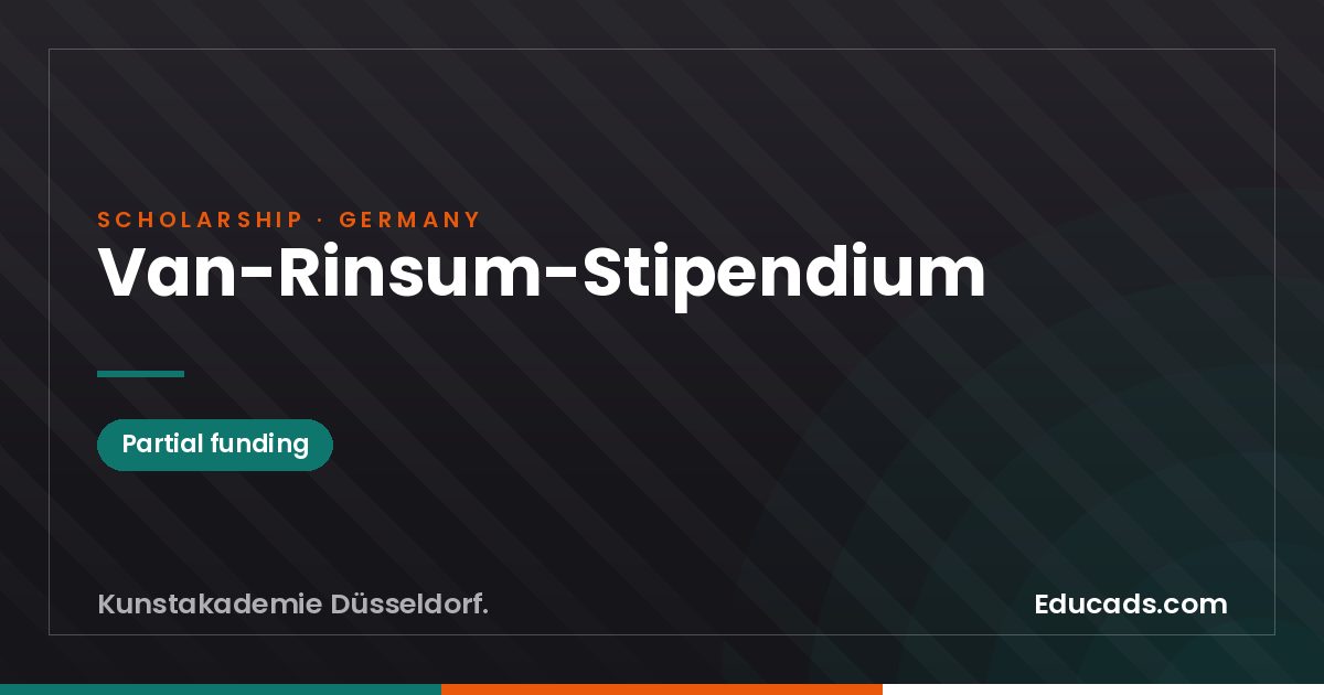 Van-Rinsum Scholarship scholarship