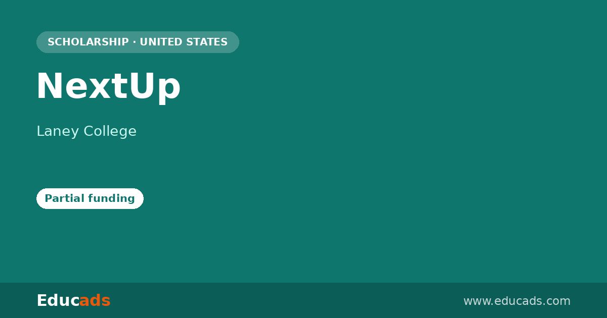 NextUp scholarship