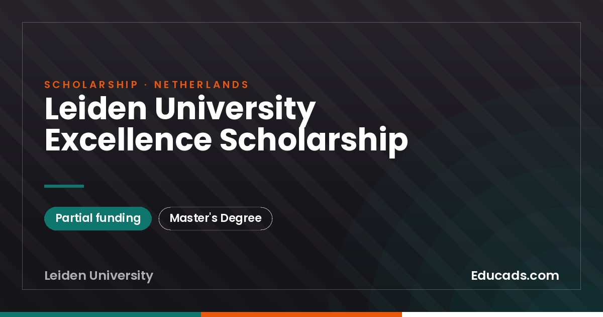 Leiden University Excellence Scholarship scholarship