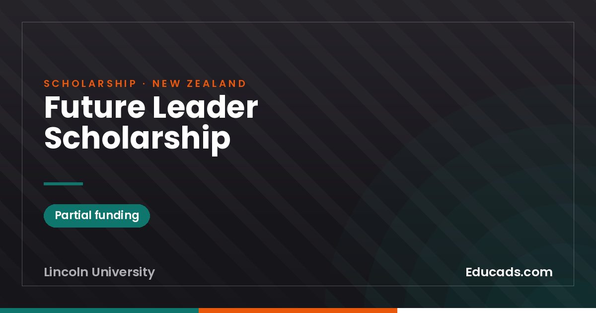 Future Leader Scholarship scholarship