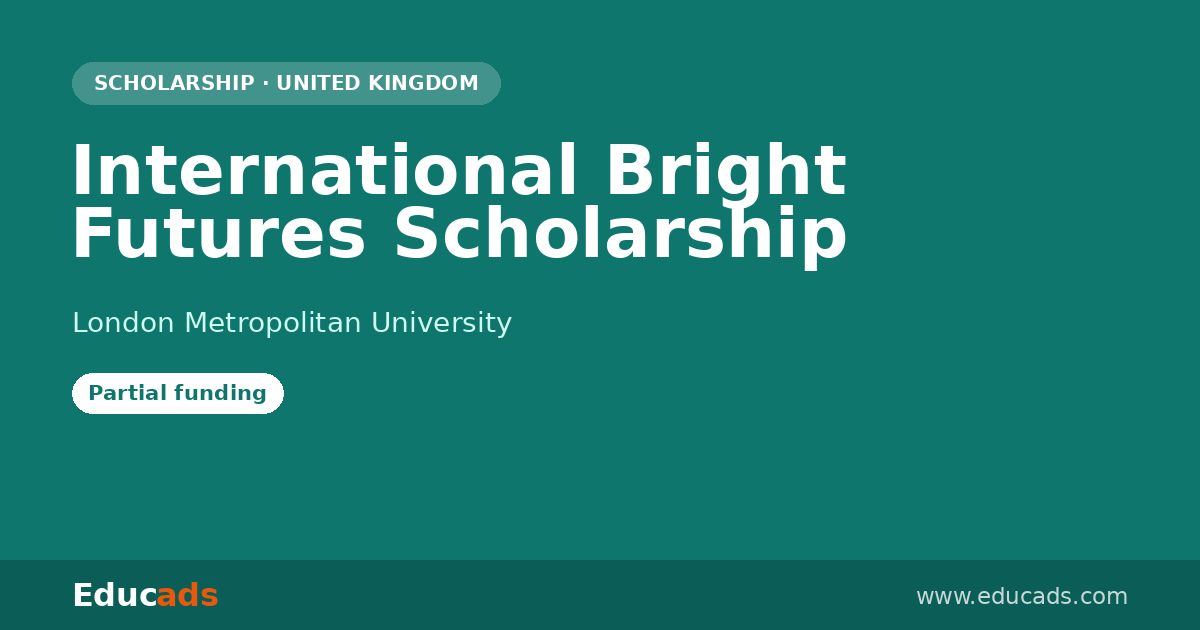 International Bright Futures Scholarship scholarship