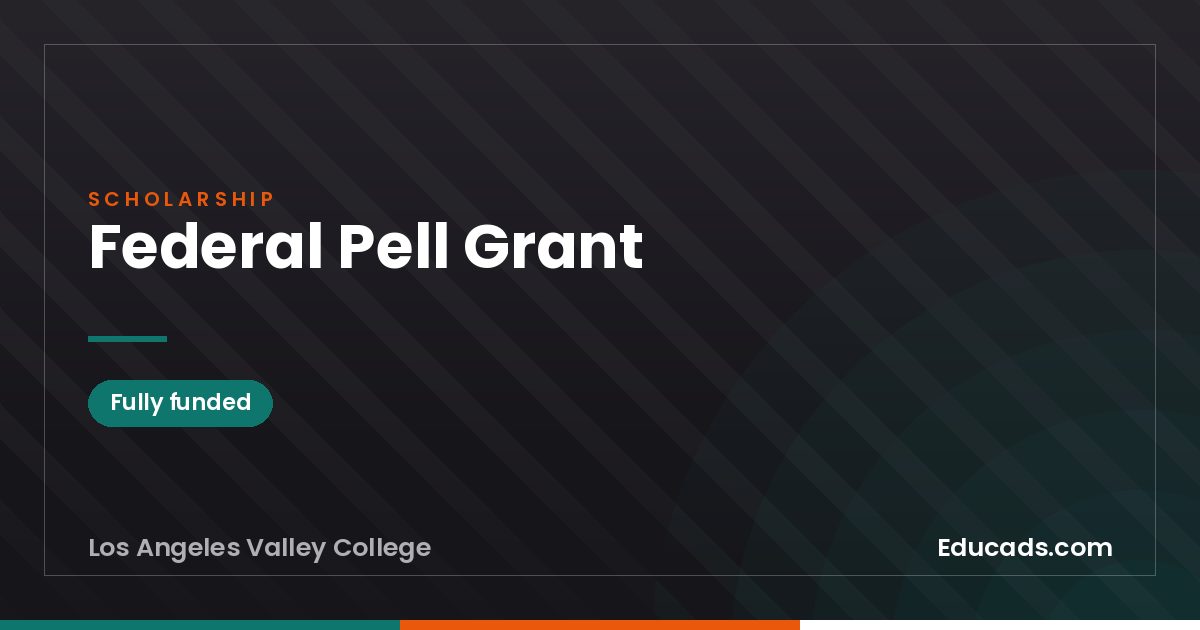 Federal Pell Grant scholarship