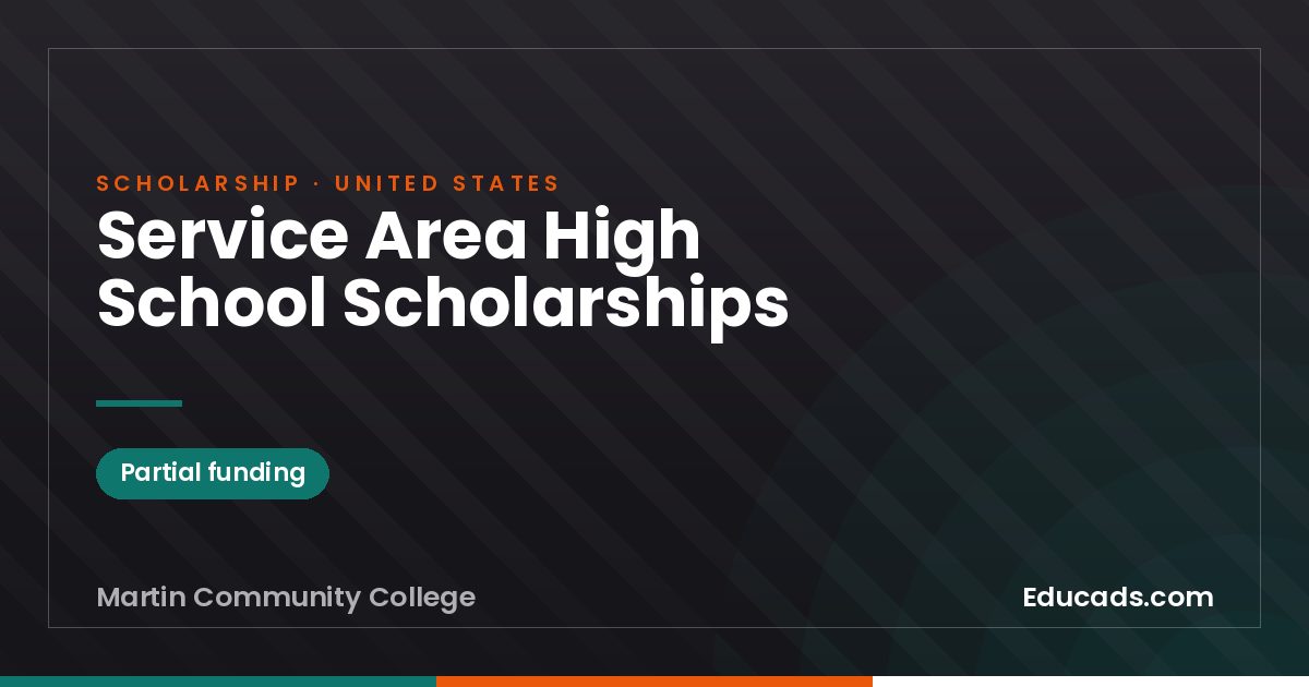 Service Area High School Scholarships scholarship