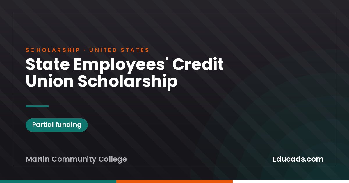 State Employees' Credit Union Scholarship scholarship