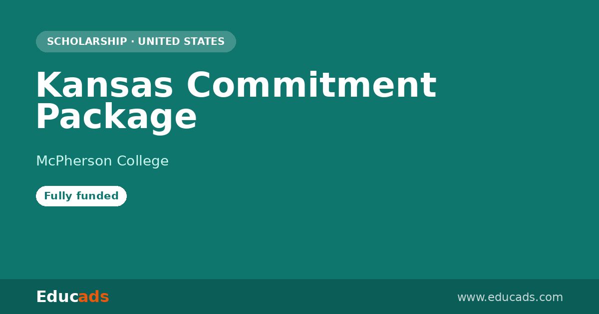 Kansas Commitment Package scholarship