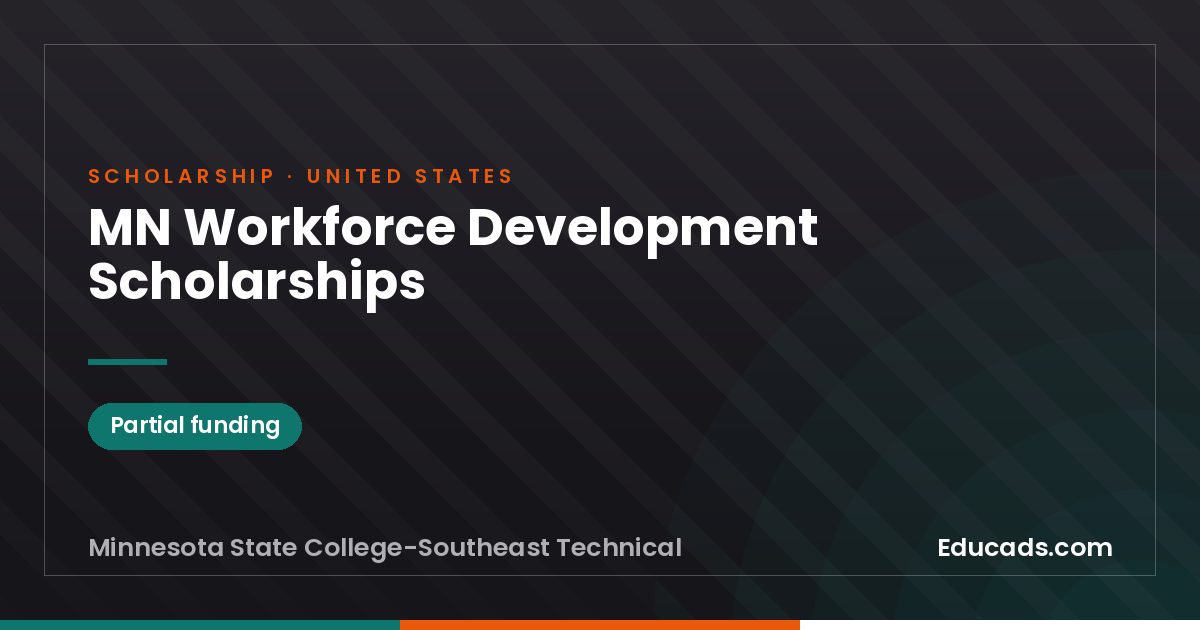 MN Workforce Development Scholarships scholarship