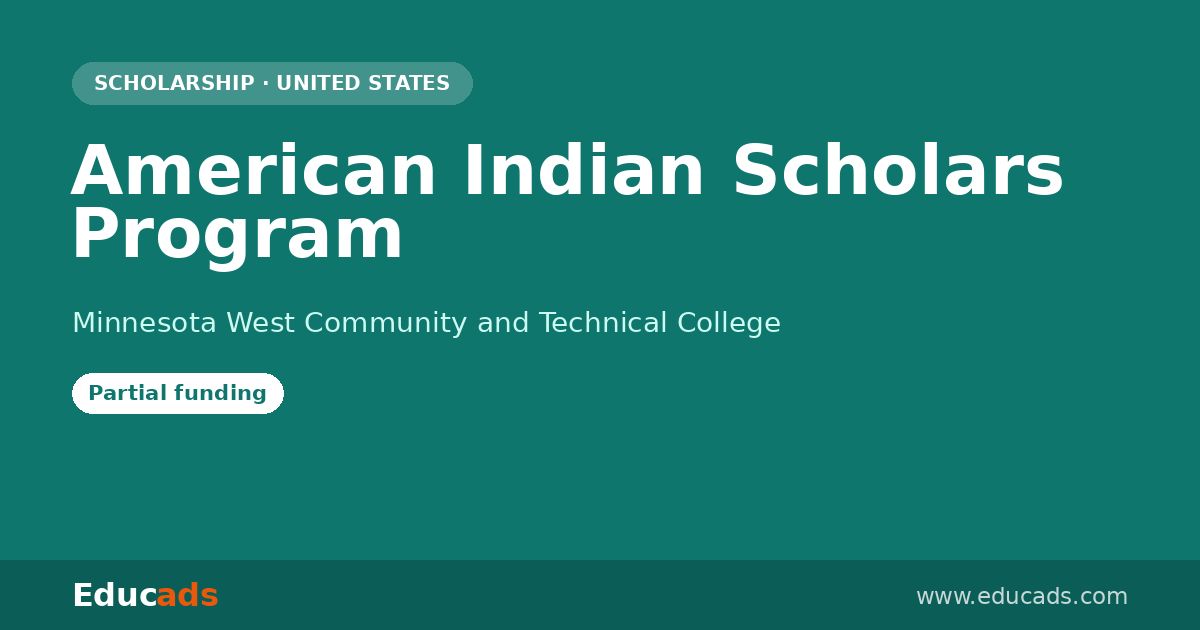 American Indian Scholars Program scholarship