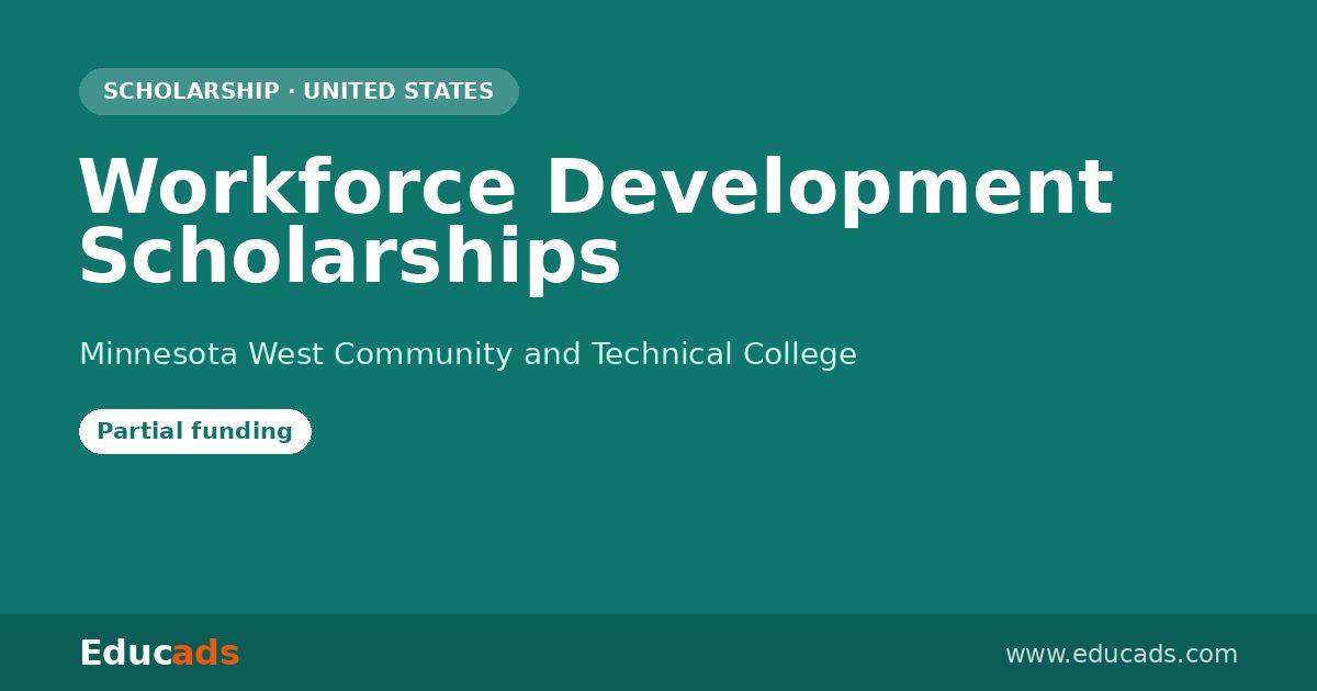Workforce Development Scholarships scholarship