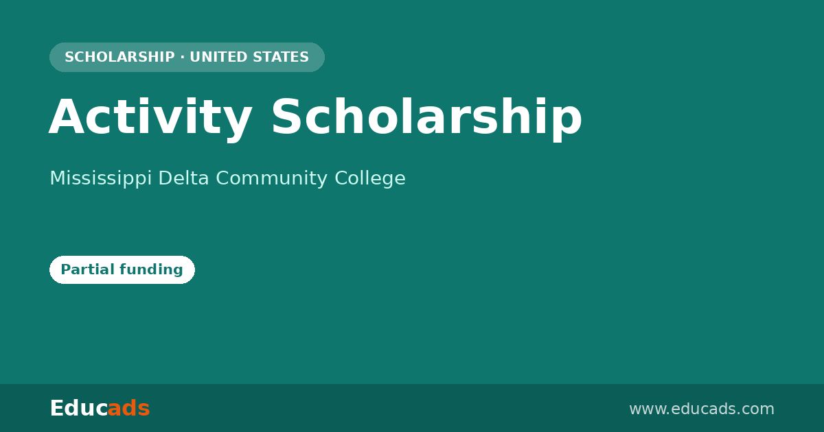 Activity Scholarship scholarship