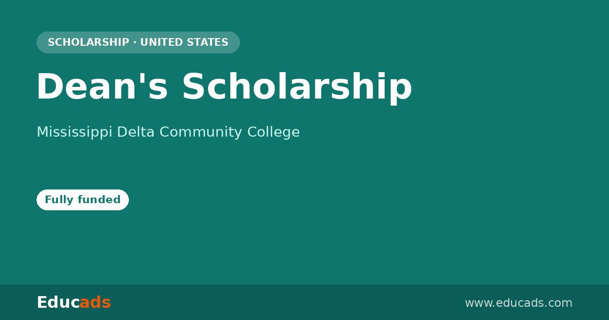 Dean's Scholarship scholarship