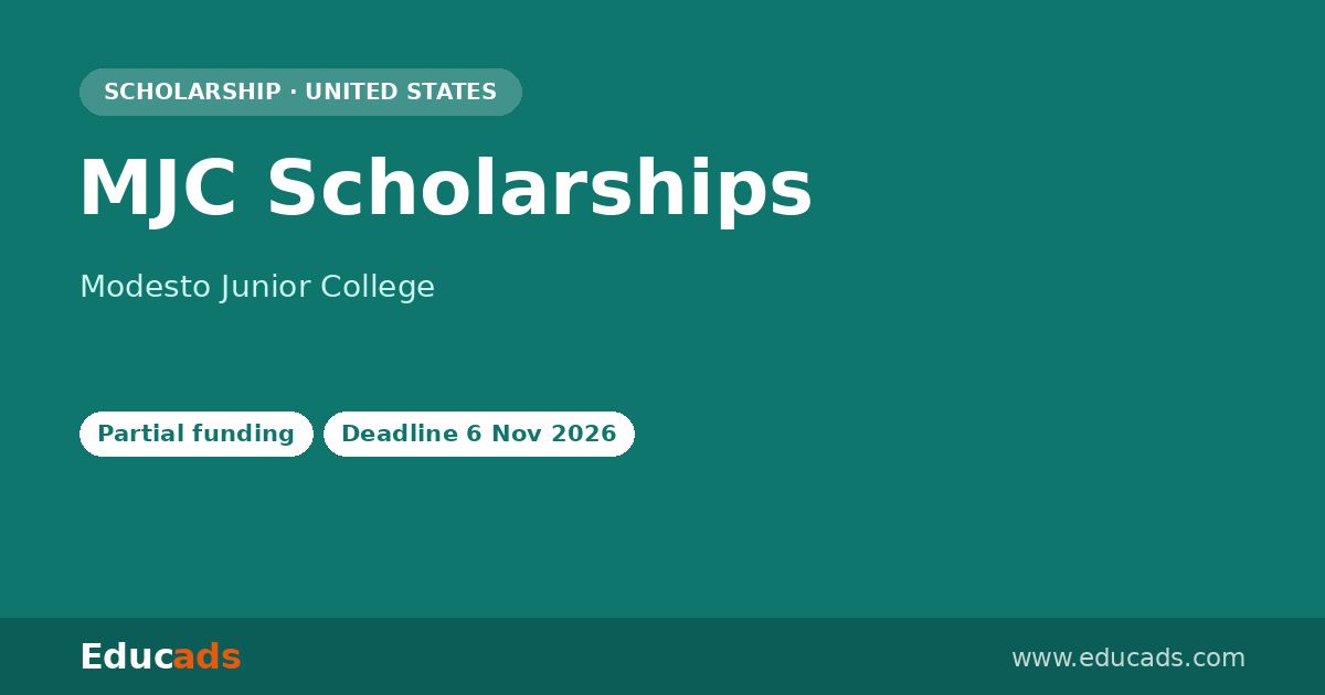 MJC Scholarships scholarship
