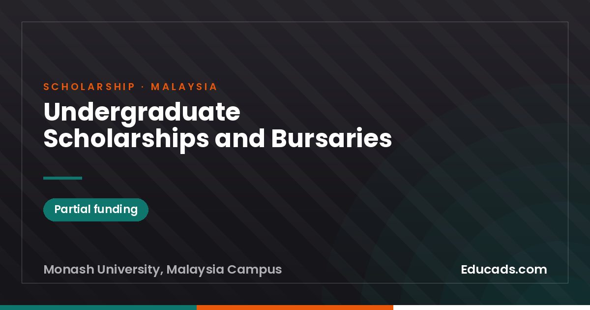 Undergraduate Scholarships and Bursaries scholarship
