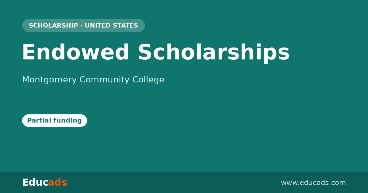 Endowed Scholarships scholarship