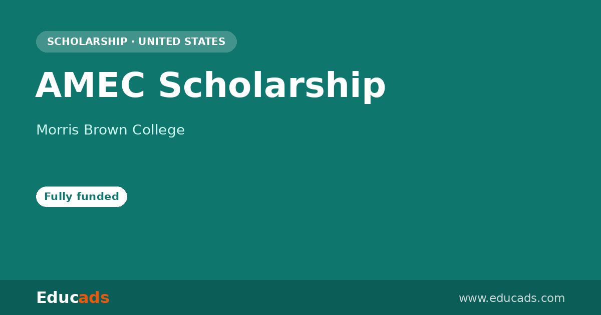 AMEC Scholarship scholarship