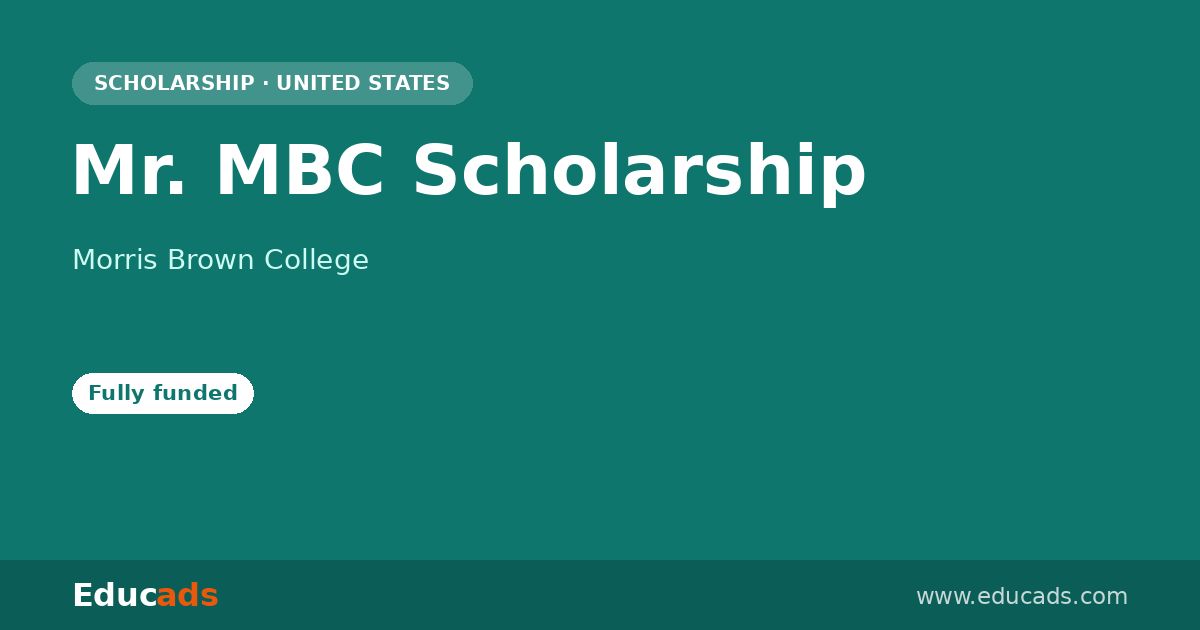 Mr. MBC Scholarship scholarship