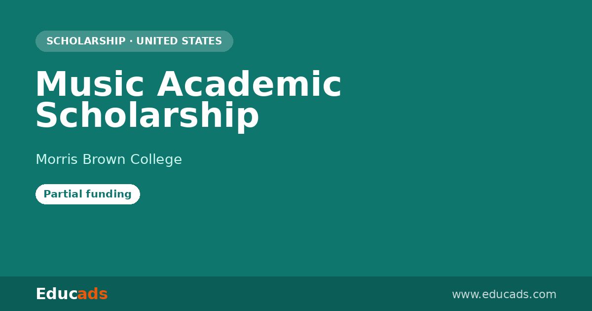 Music Academic Scholarship scholarship