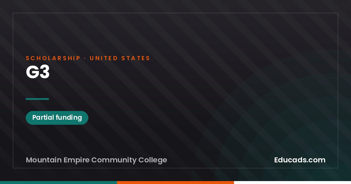 G3 scholarship