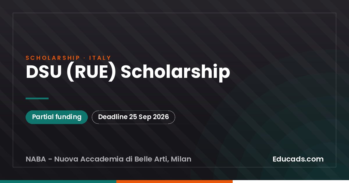 DSU (RUE) Scholarship scholarship