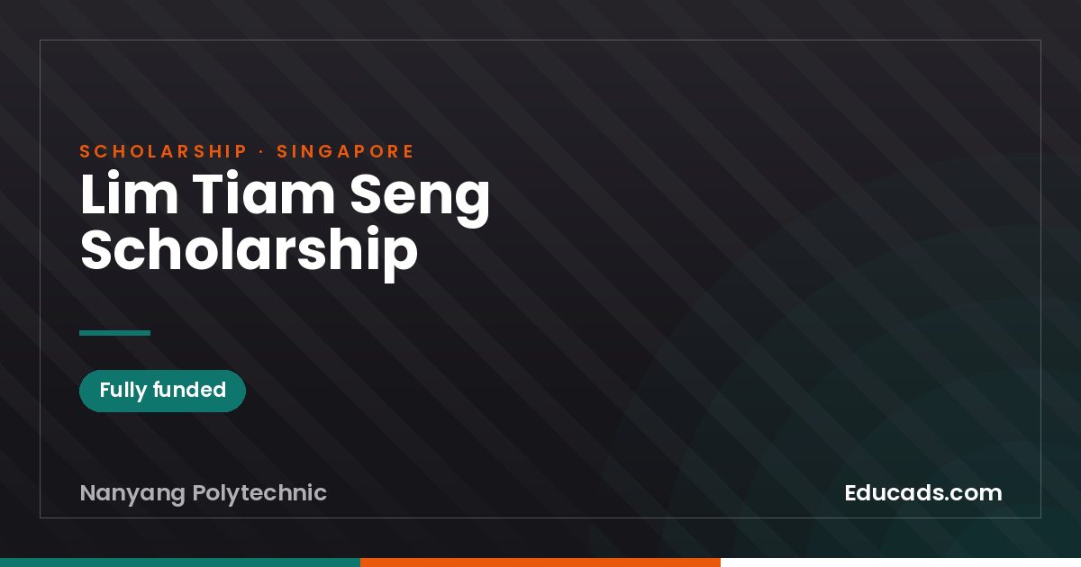 Lim Tiam Seng Scholarship scholarship