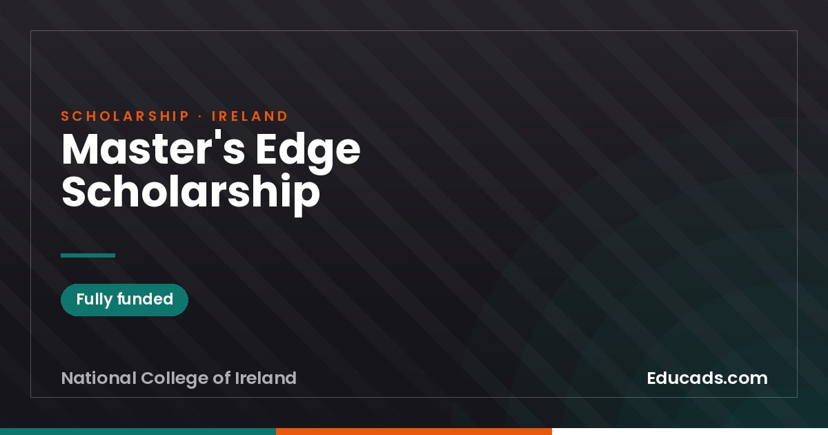 Master's Edge Scholarship scholarship