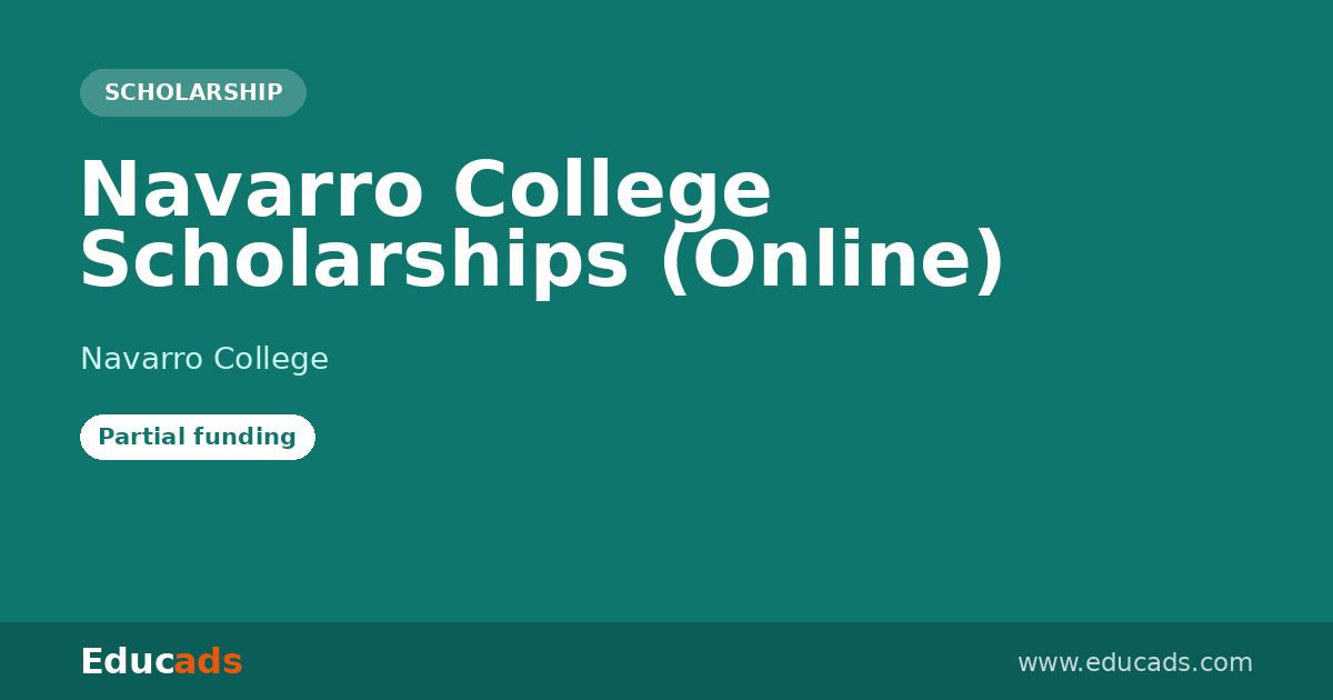 Navarro College Scholarships (Online) scholarship