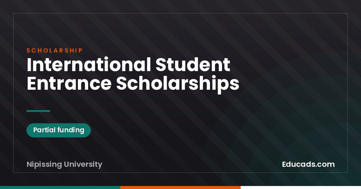 International Student Entrance Scholarships scholarship