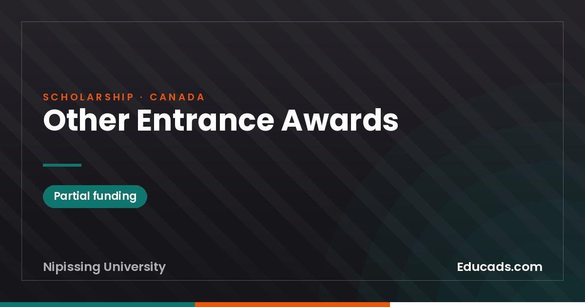 Other Entrance Awards scholarship