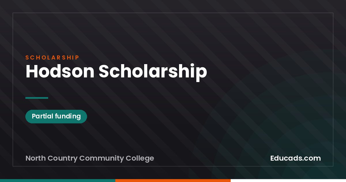 Hodson Scholarship scholarship