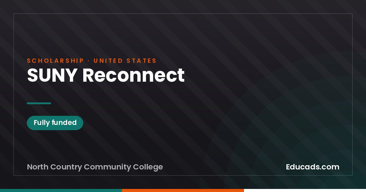 SUNY Reconnect scholarship