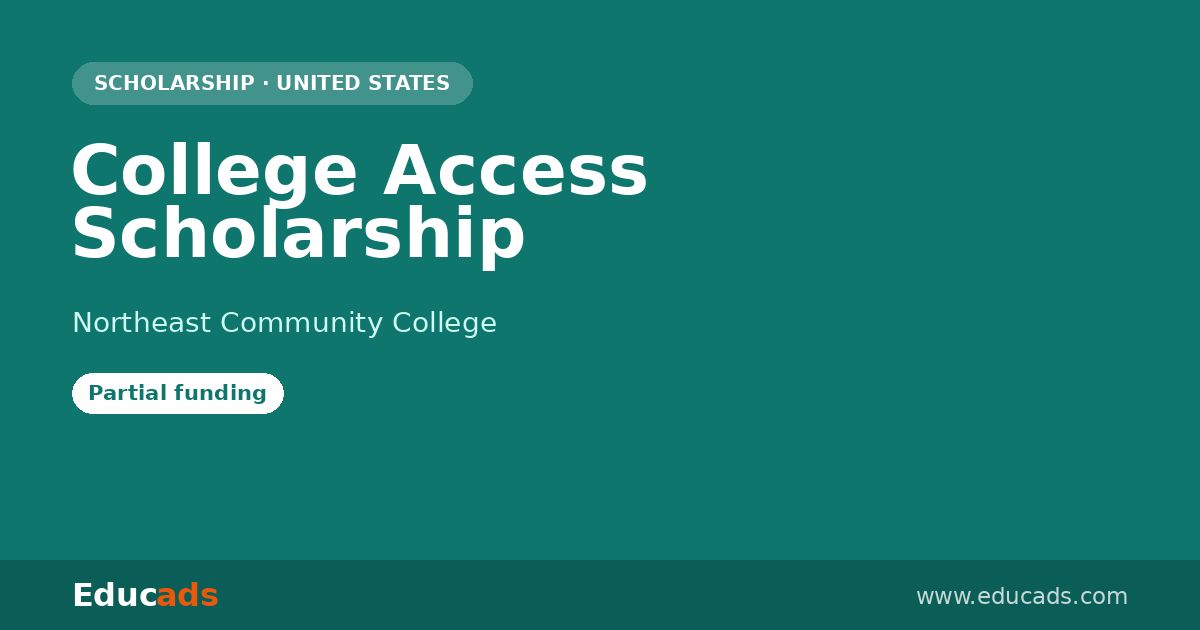 College Access Scholarship scholarship