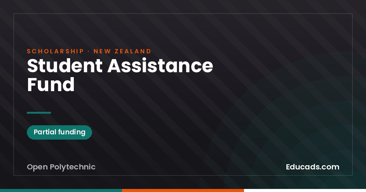 Student Assistance Fund scholarship
