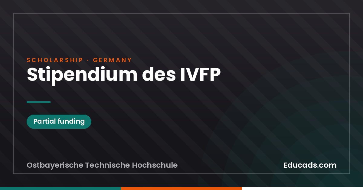 IVFP Scholarship scholarship