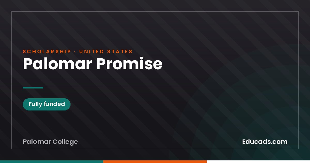Palomar Promise scholarship