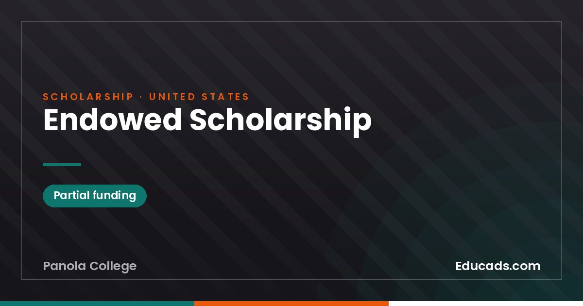 Endowed Scholarship scholarship