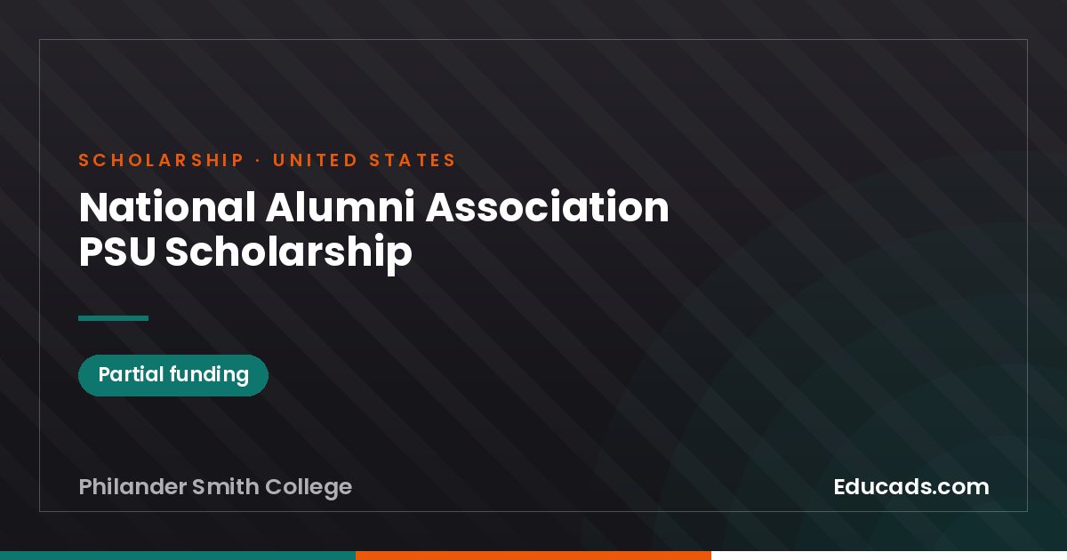 National Alumni Association PSU Scholarship scholarship