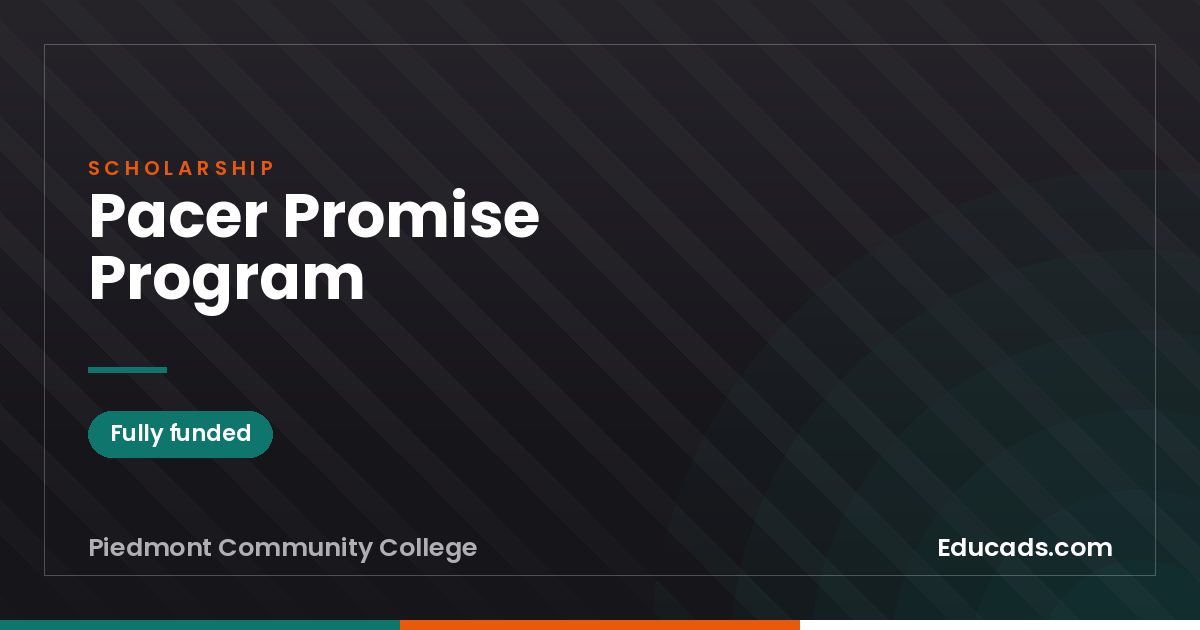 Pacer Promise Program scholarship