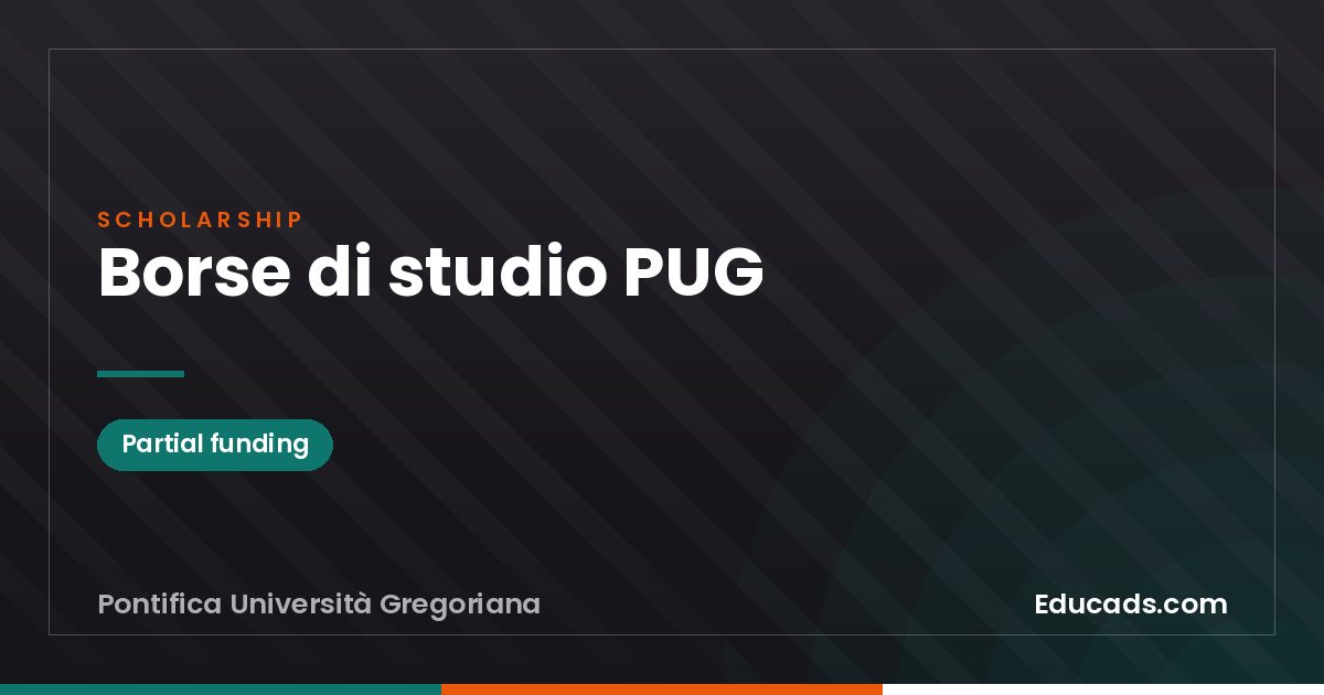 PUG Scholarships scholarship