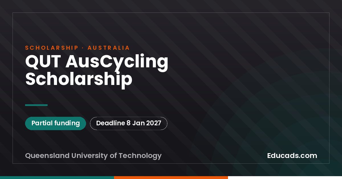 QUT AusCycling Scholarship scholarship