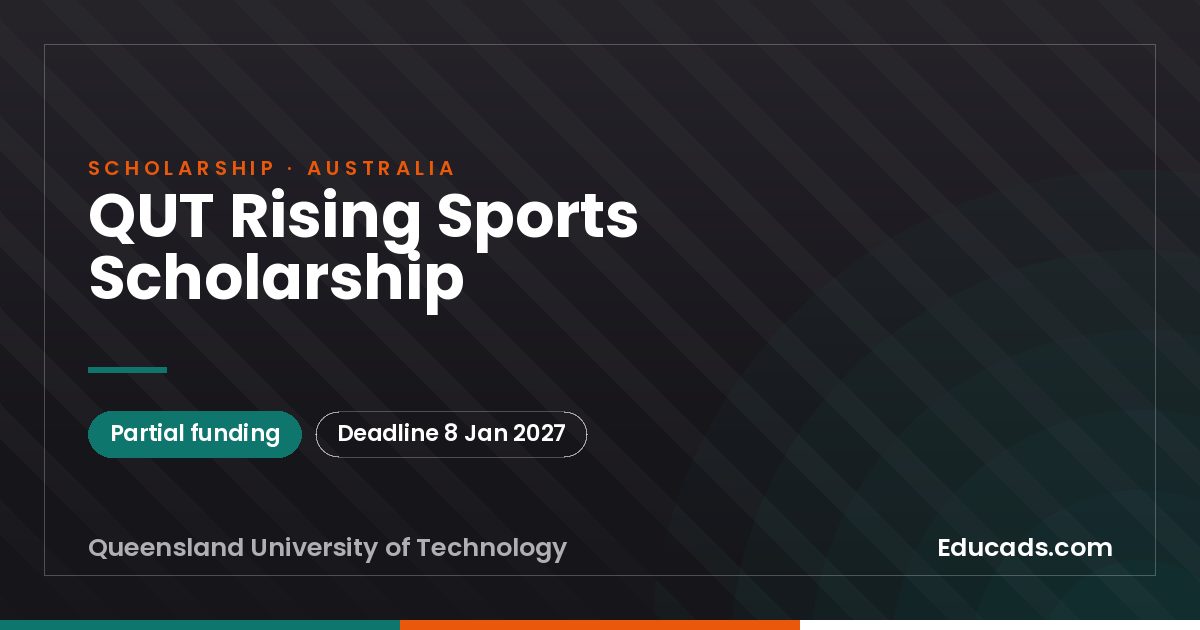 QUT Rising Sports Scholarship scholarship