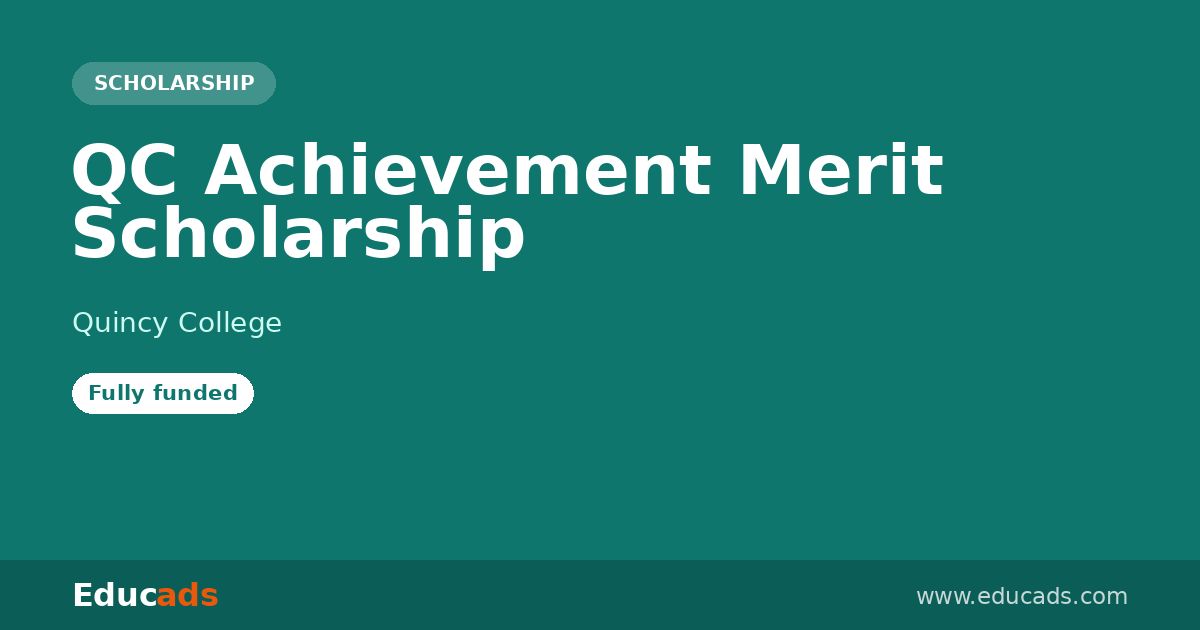 QC Achievement Merit Scholarship scholarship
