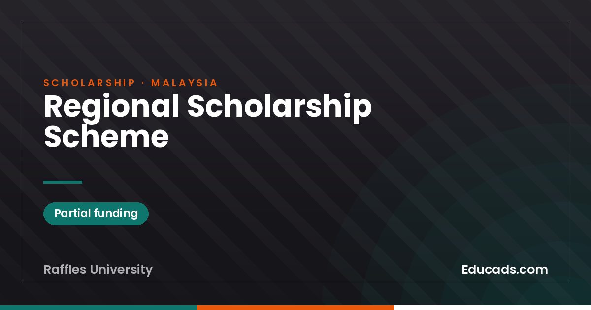 Regional Scholarship Scheme scholarship