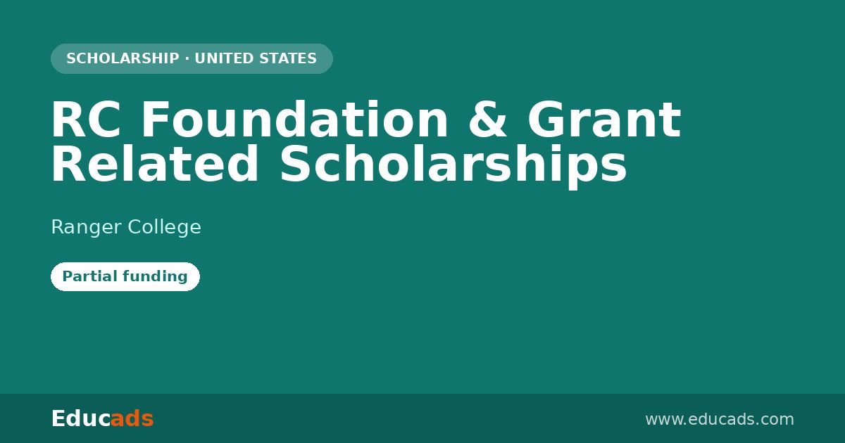 RC Foundation & Grant Related Scholarships scholarship