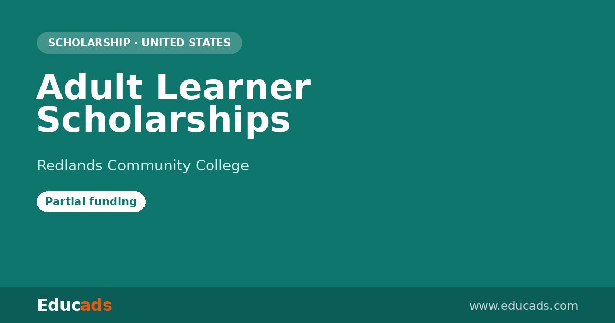 Adult Learner Scholarships scholarship