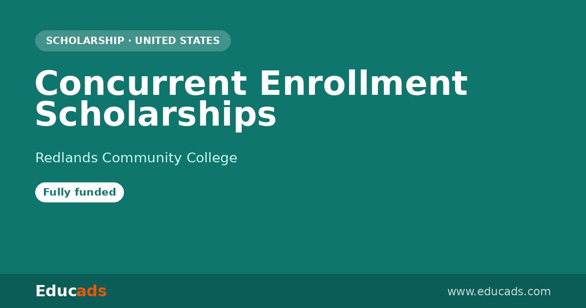 Concurrent Enrollment Scholarships scholarship