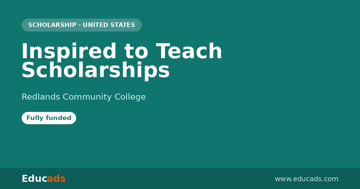 Inspired to Teach Scholarships scholarship