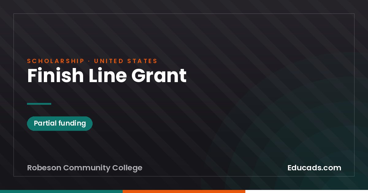 Finish Line Grant scholarship